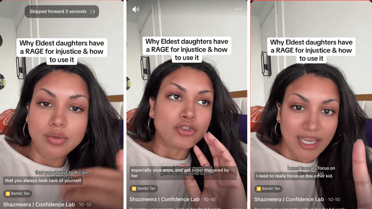 TikToker Explains Why Eldest Daughters Struggle With Injustice