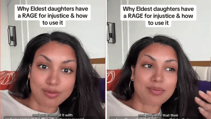 TikToker Says an Eldest Daughter's Intolerance for Injustice Stems from Parental Expectations from an Early Age