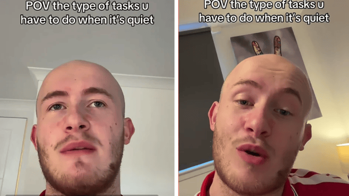 TikToker and Hospitality Worker Lists the Number of Odd Tasks They're Asked to do on a Quiet Work Day