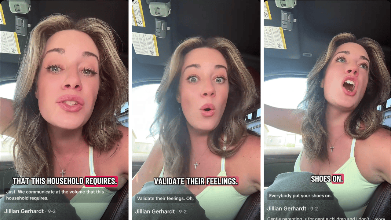 TikTok Mom Explains Why She Rejects Gentle Parenting