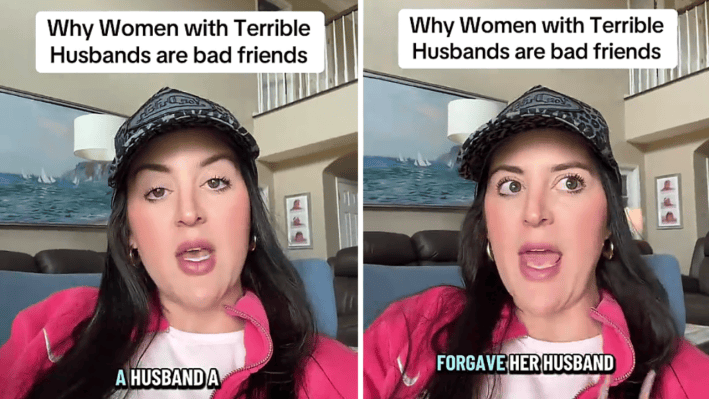 This Lady on TikTok Believes that Women with Toxic Husbands Make the Worst Friends for This Reason. . .