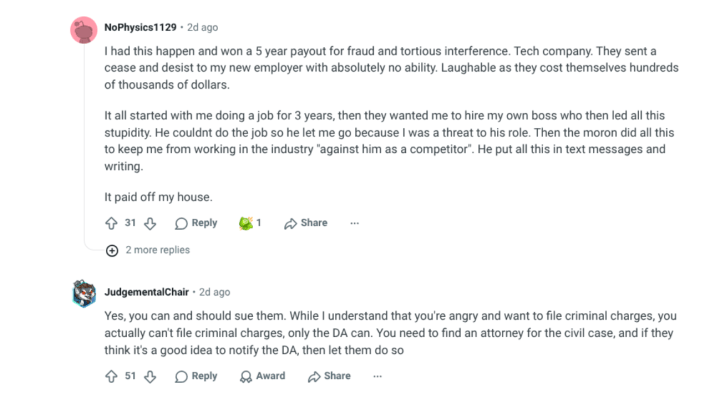 Her Former Employee Forged her Digital Signature on a Legal Document to Sabotage her New Job