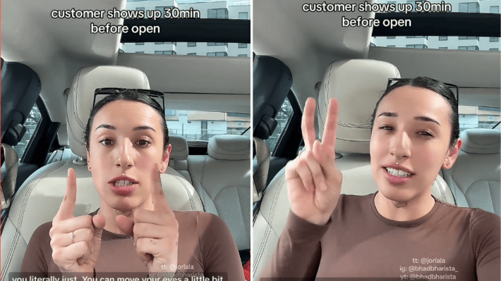 The Barista Refused to Answer this Angry Customer's Calls or Let her in Before Opening Hours