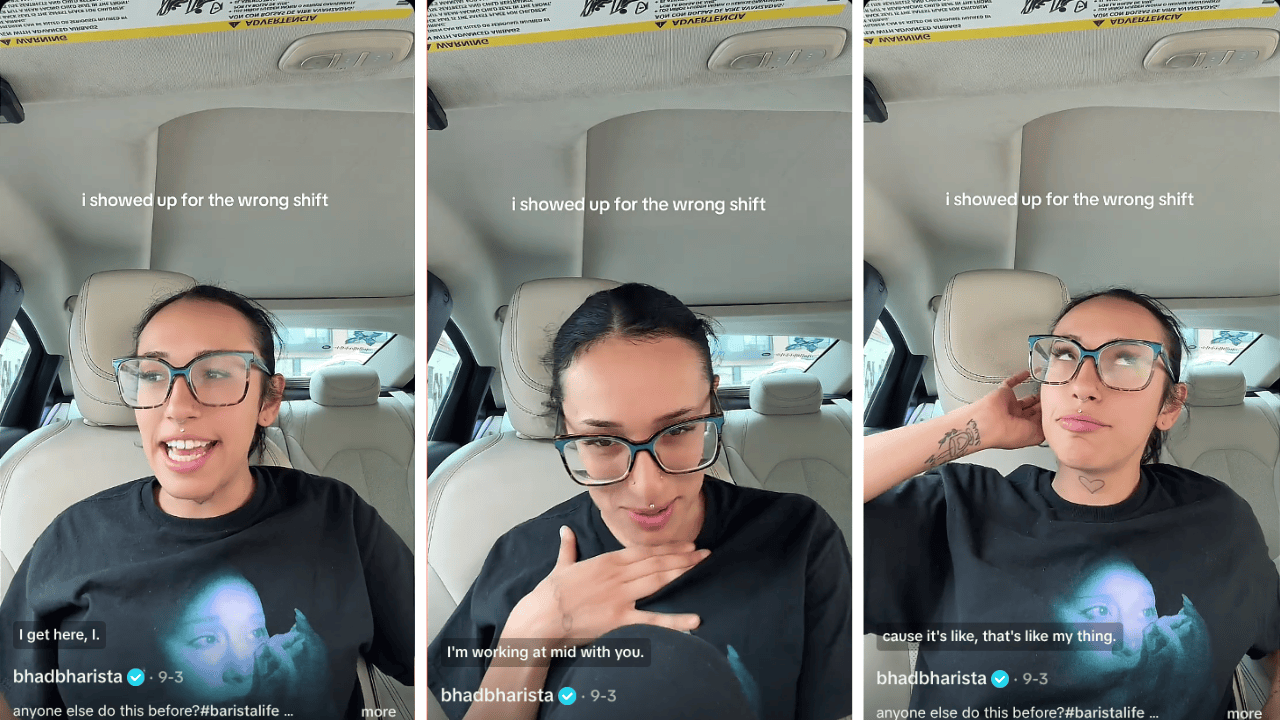 TikToker Gets Her Work Schedule Wrong in Embarrassing Mix-Up