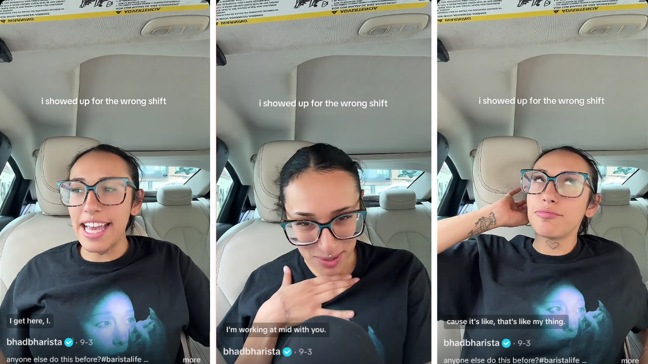 TikToker Gets Her Work Schedule Wrong in Embarrassing Mix-Up