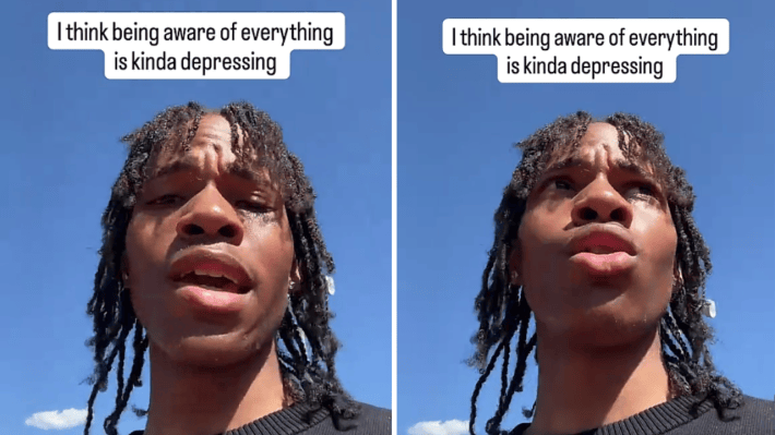 Man Said His Awareness of Everything and Everyone Around Him Can Be Depressing at Times