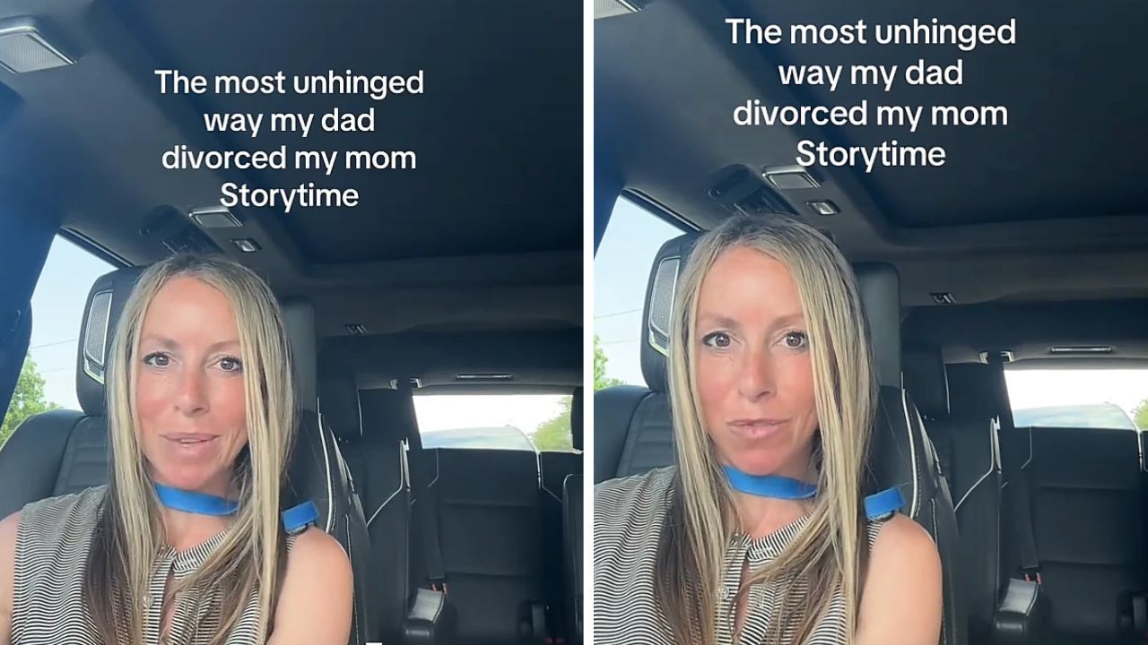 Woman recalls how her dad revealed his affair during family meeting and left her mom screaming.