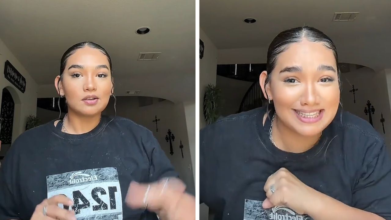 Woman says man she hasn’t seen in a year used her photos while talking to another woman.