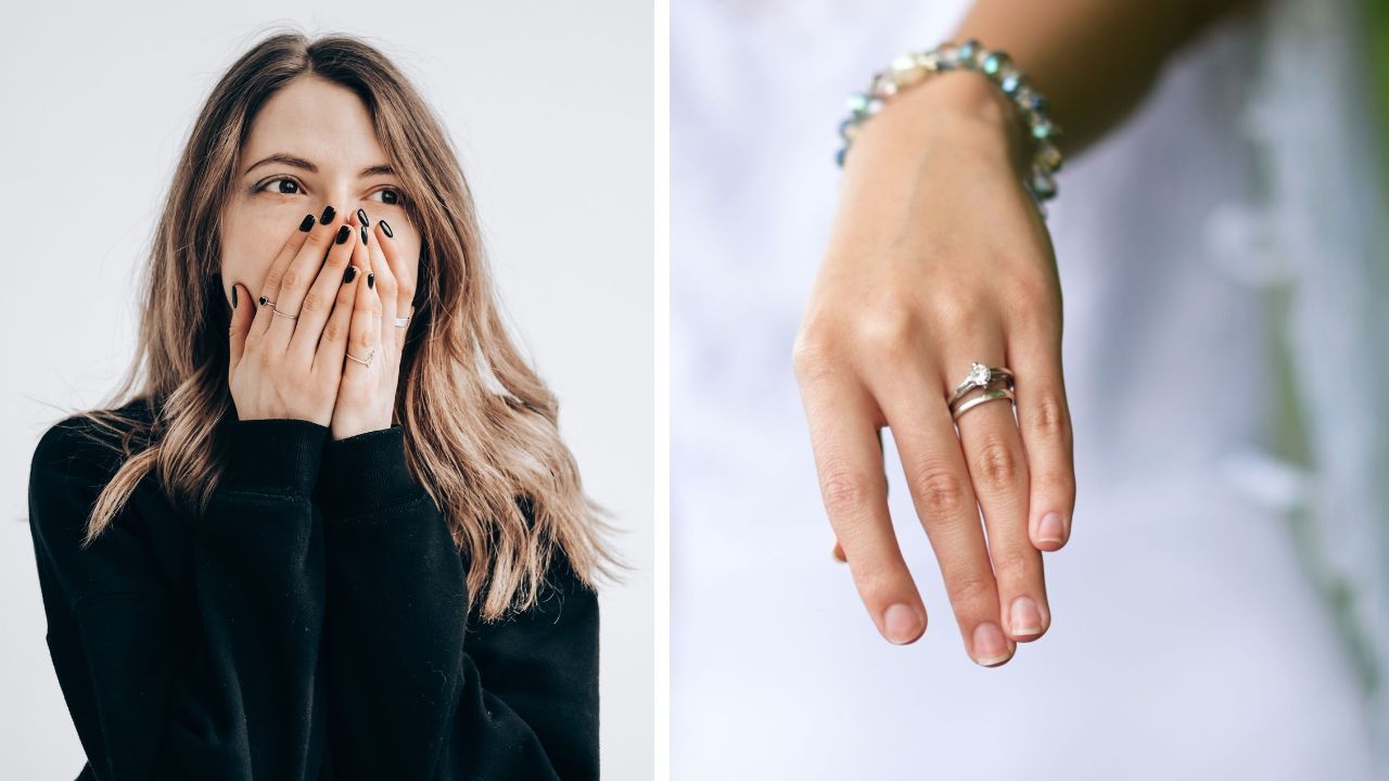 Woman spots her old wedding ring on ex-husband’s new wife and makes a shocking discovery.
