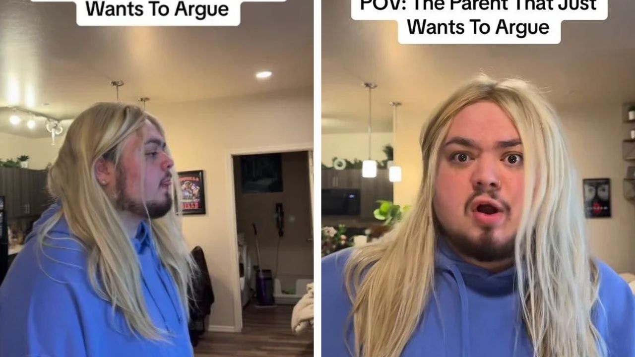 TikToker shows parent who just wants to argue.
