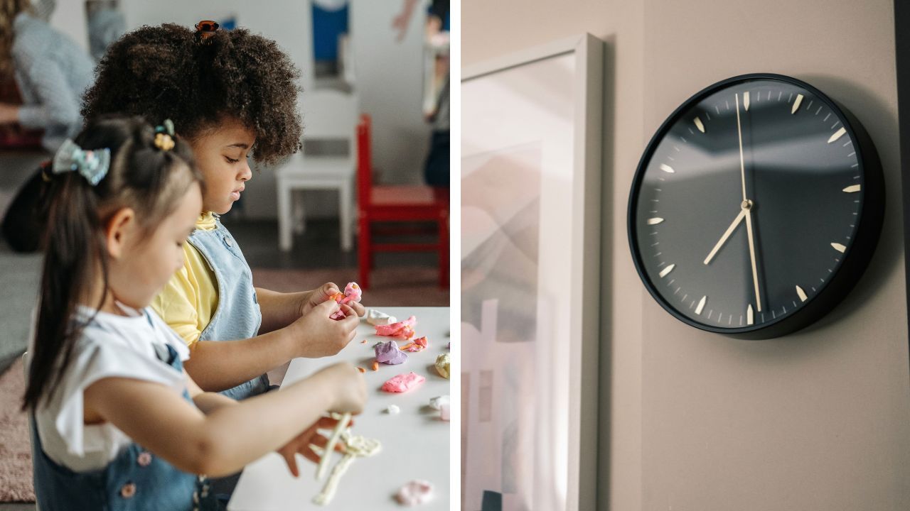 Daycare charged parent more over a fast clock.