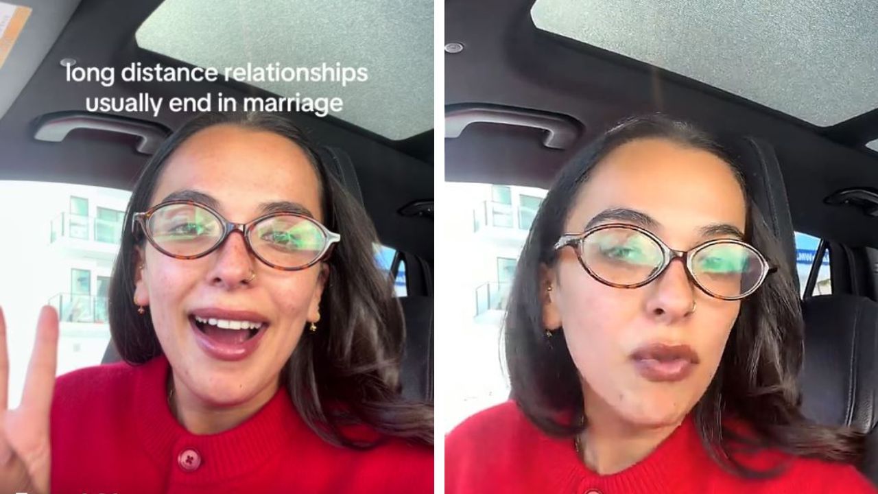 TikToker explains why long-distance couples work better.