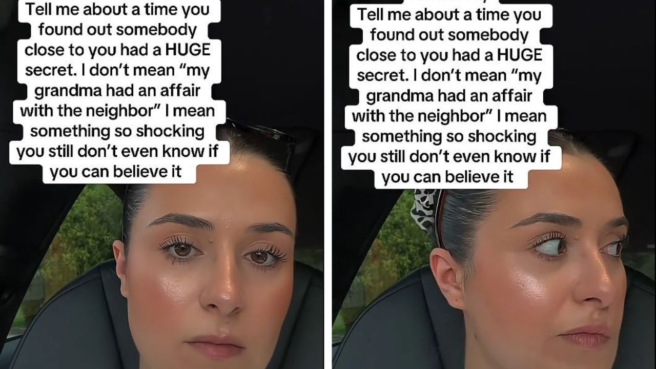 TikToker asks commenters to reveal shocking secrets.