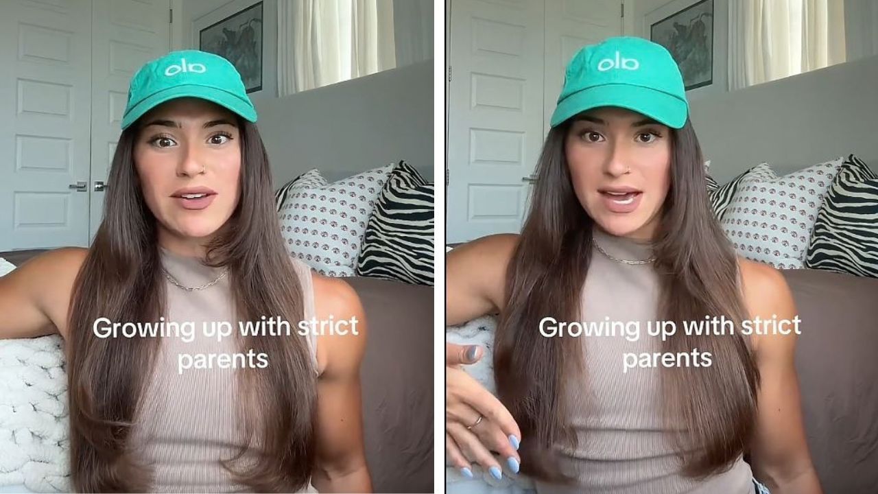 TikToker talks about experiencing strict parenting.