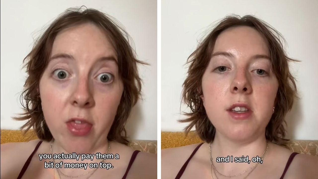 TikToker defends tipping culture in America.