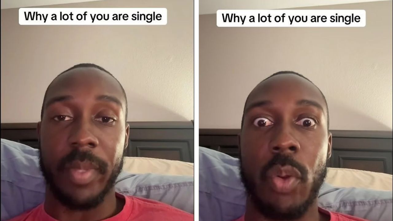TikToker explains why men are single.