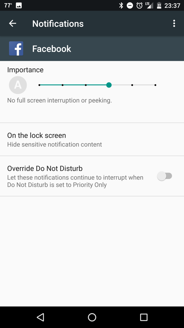 how to silence notifications on android