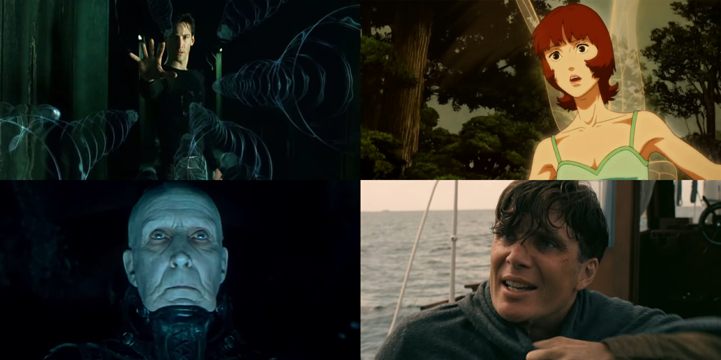 movies like inception - The Matrix, Paprika, Dark City, Dunkirk