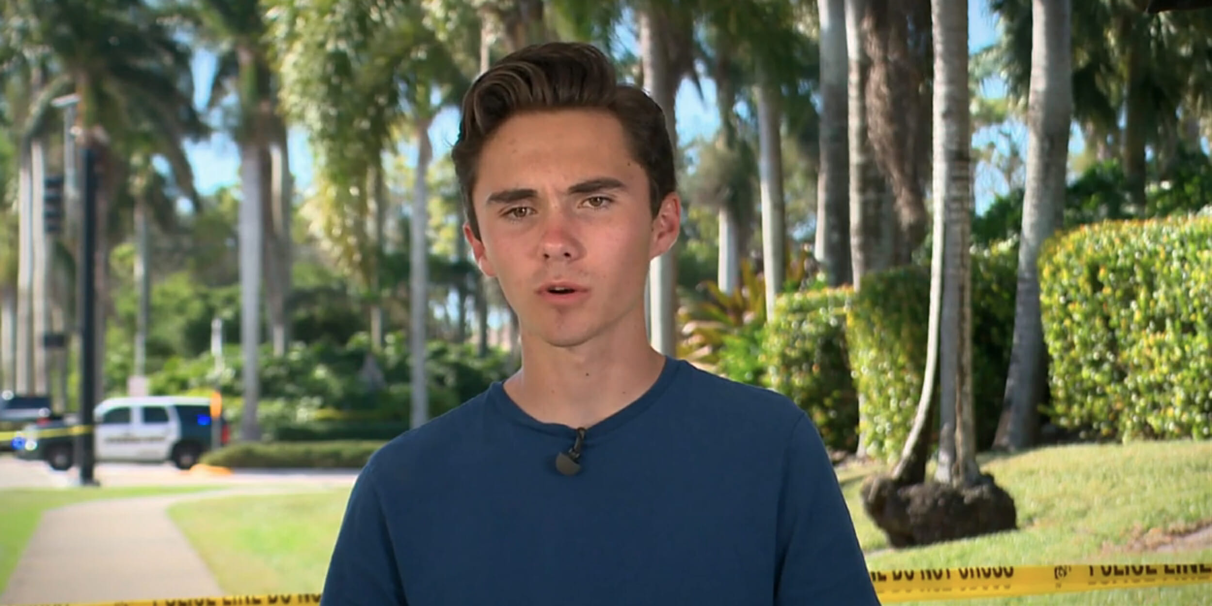 david hogg youtube conspiracy theory