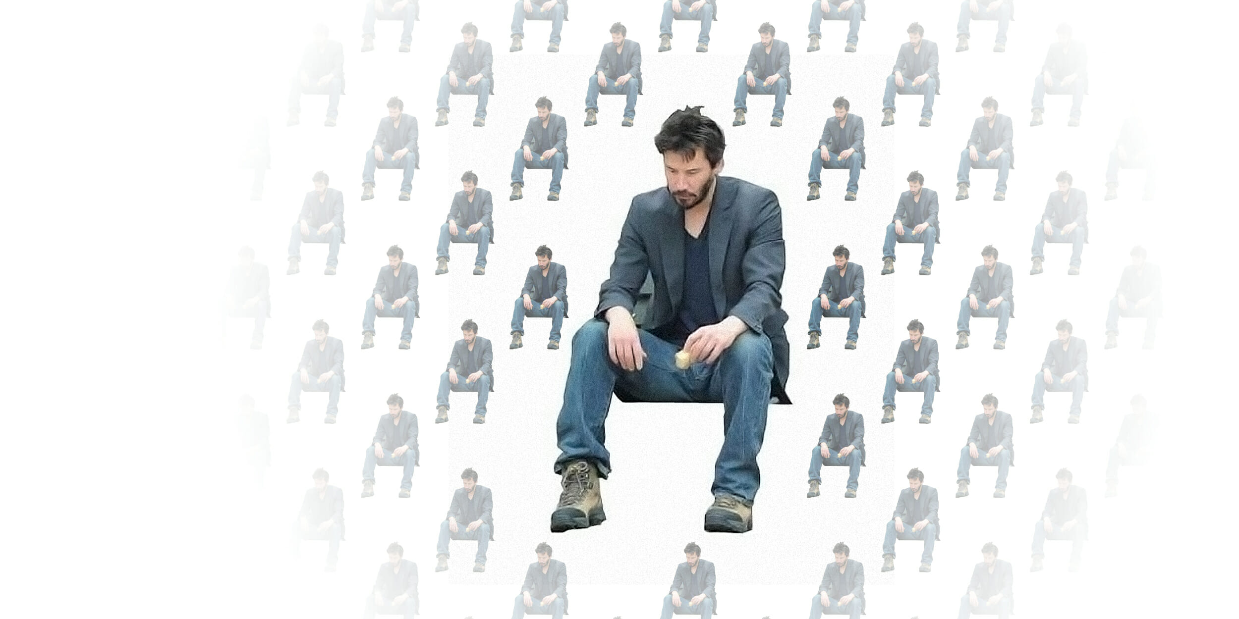 Sad Keanu Reeves pattern