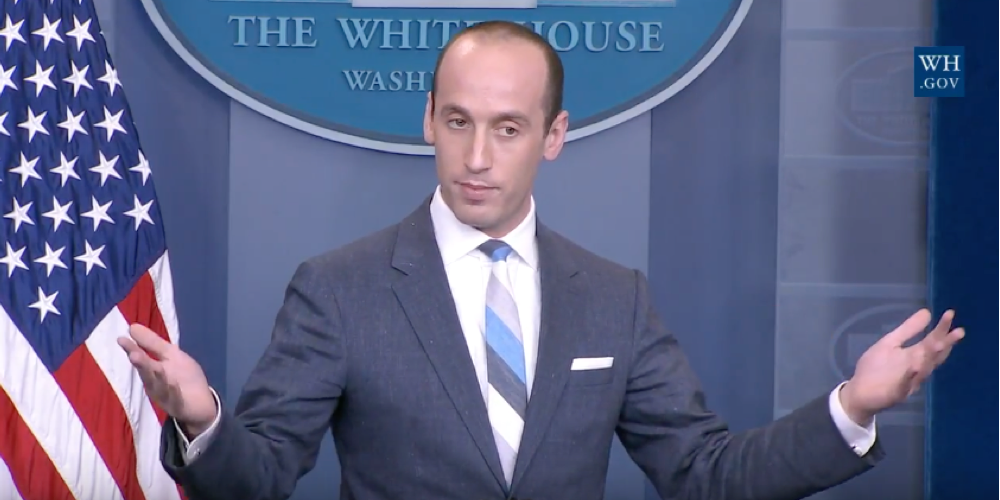 stephen miller immigration presser