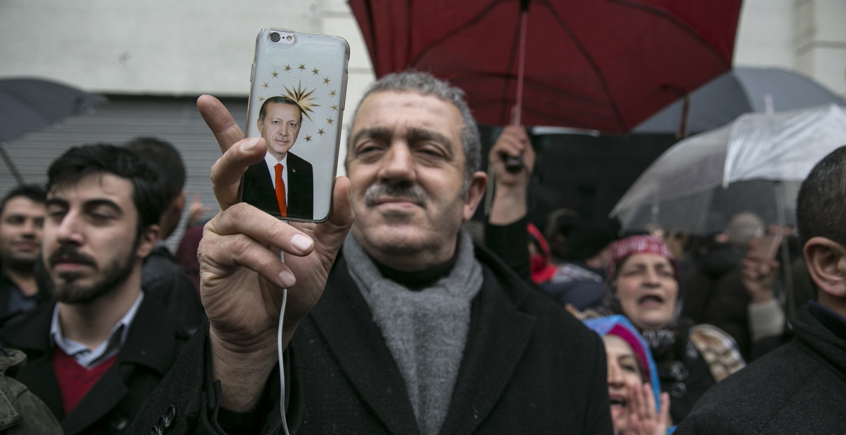 Turkish Man with Recep Tayyip Erdogan Phone Case