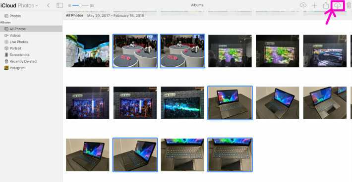 How to download photos from iCloud on Mac