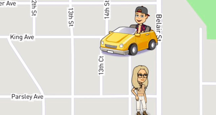 snapchat maps
