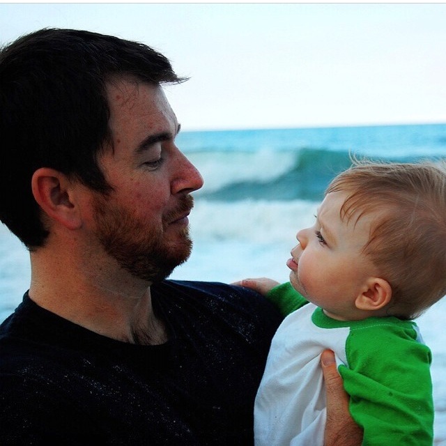 Justin Griner and Sammy in 2007