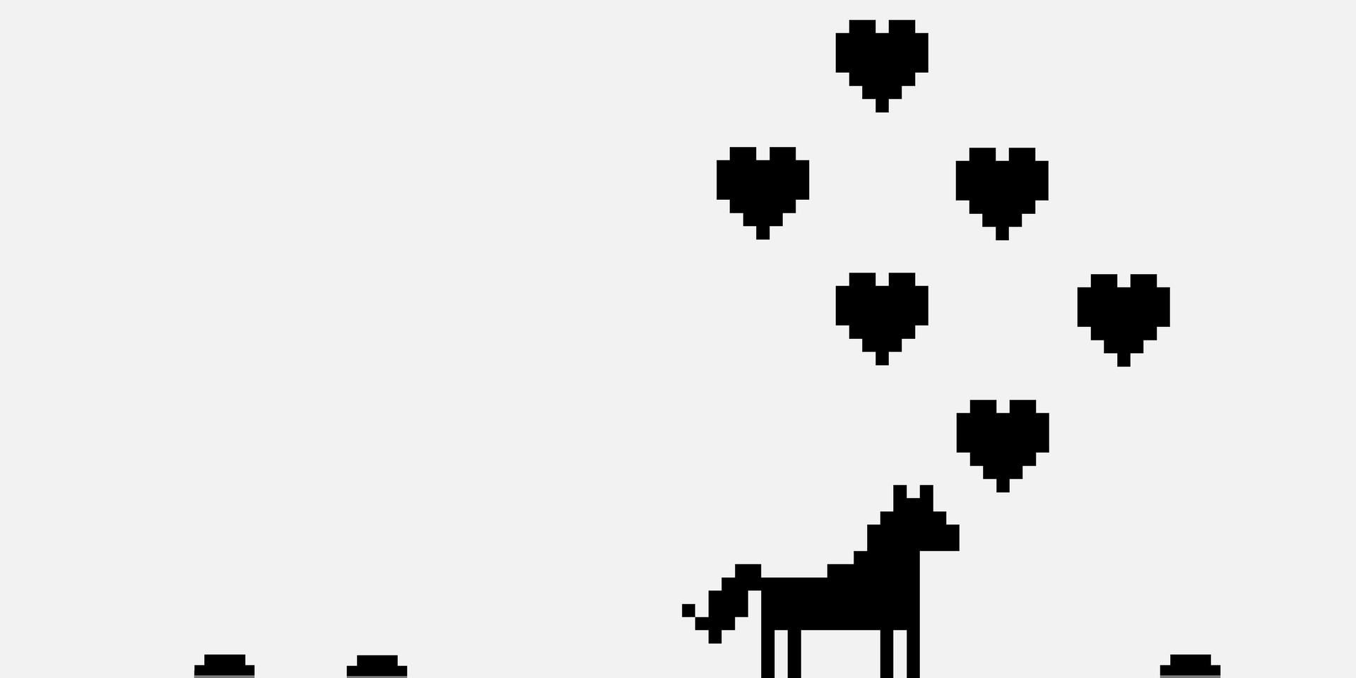 The Tumblr April Fools' Day horse shit game.