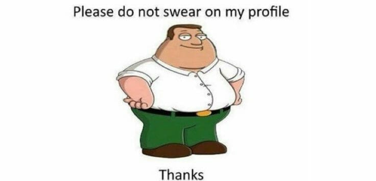 family guy please do not swear meme