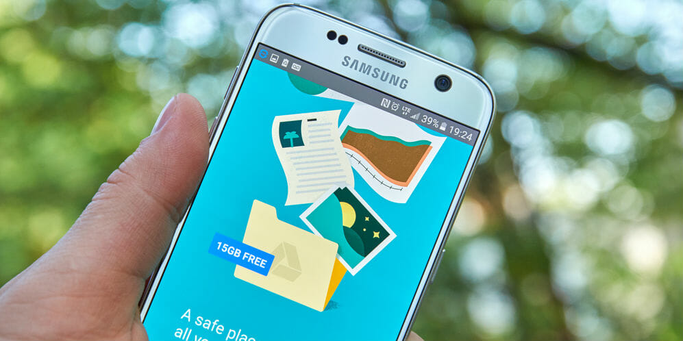 google cloud storage drive smartphone android