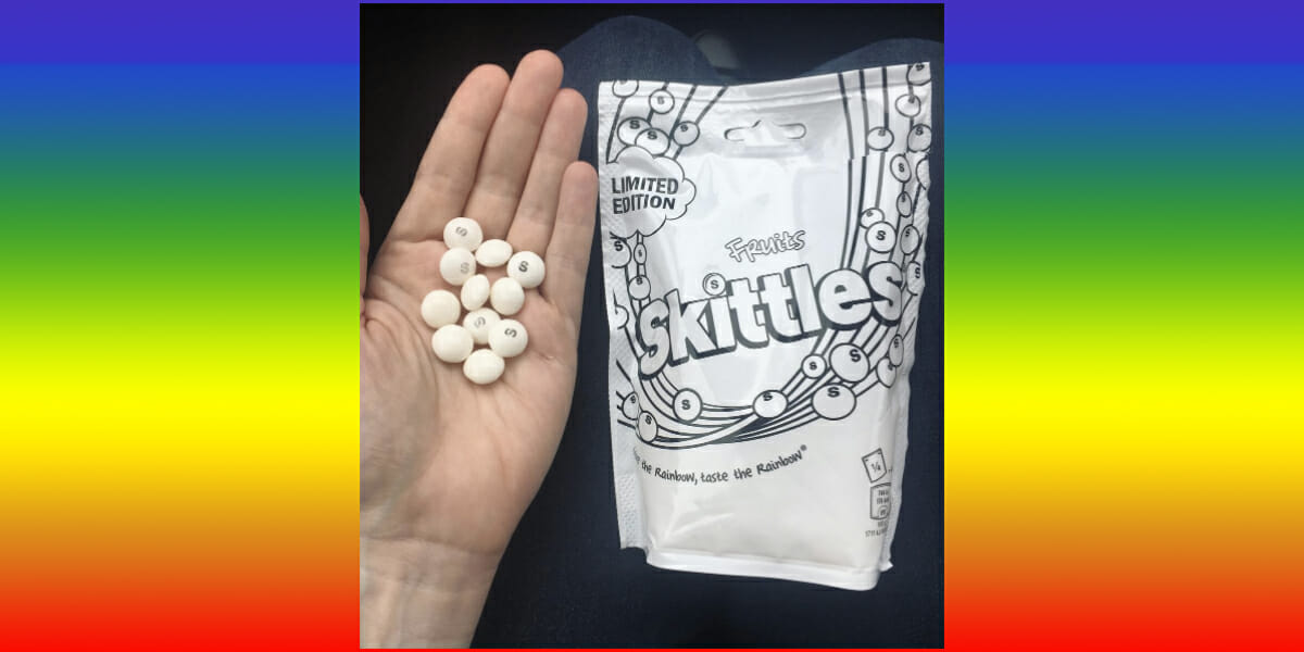 white skittles