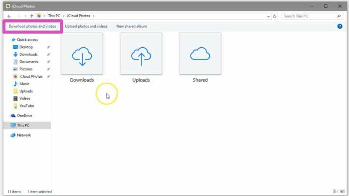 How to download photos from iCloud on Windows