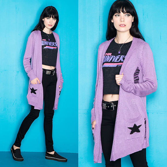 Steven Universe Amethyst cardigan