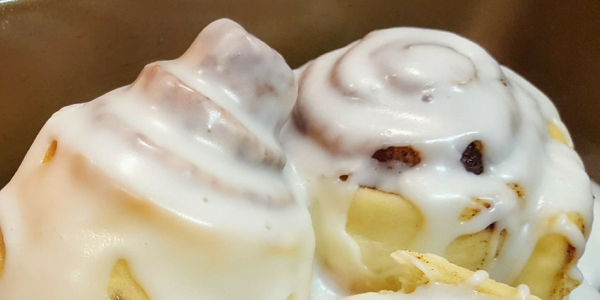 Cinnamon rolls that Geraldine DeRuiter had made from the recipe in Mario Batali’s sexual misconduct apology letter.