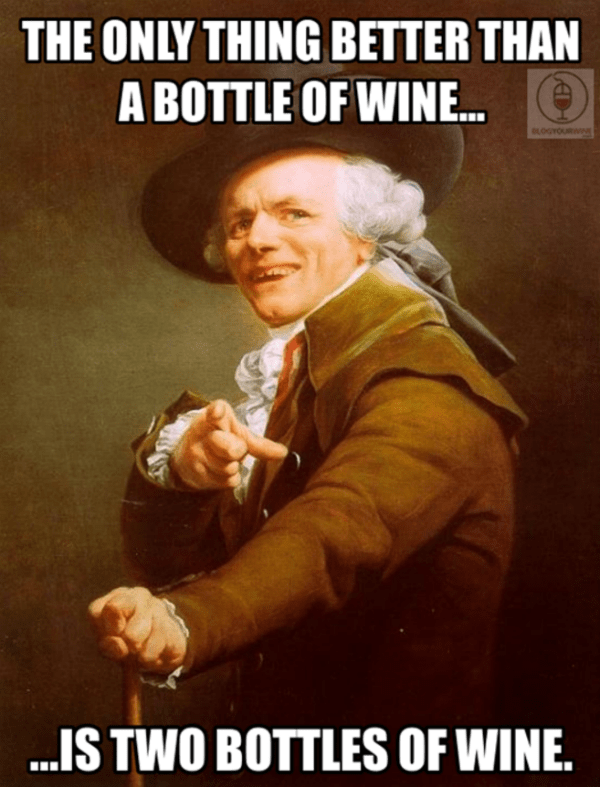 wine meme