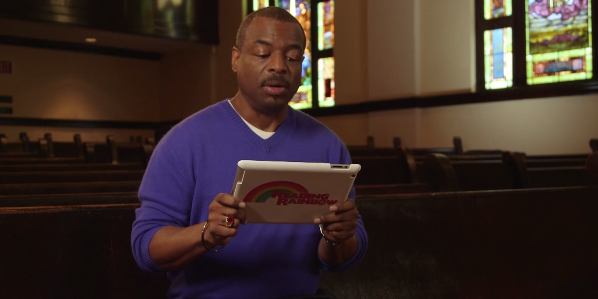 LeVar Burton of Reading Rainbow