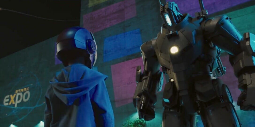 peter parker iron man