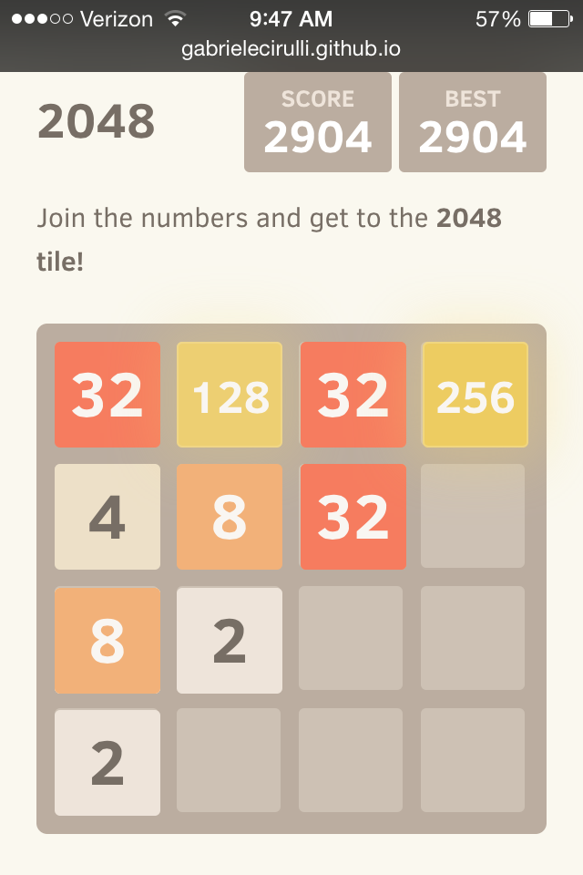 2048 strategy
