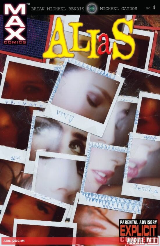 comic books for adults : alias