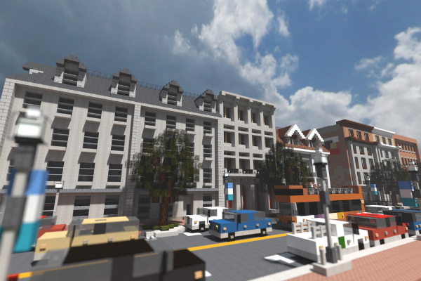 The Old Huntington neighborhood.