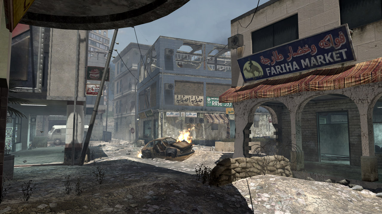 Karachi, Pakistan, in Call of Duty: Modern Warefare 2