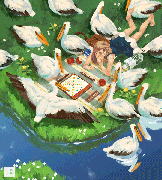 "Never underestimate the vocabulary of a seabird."