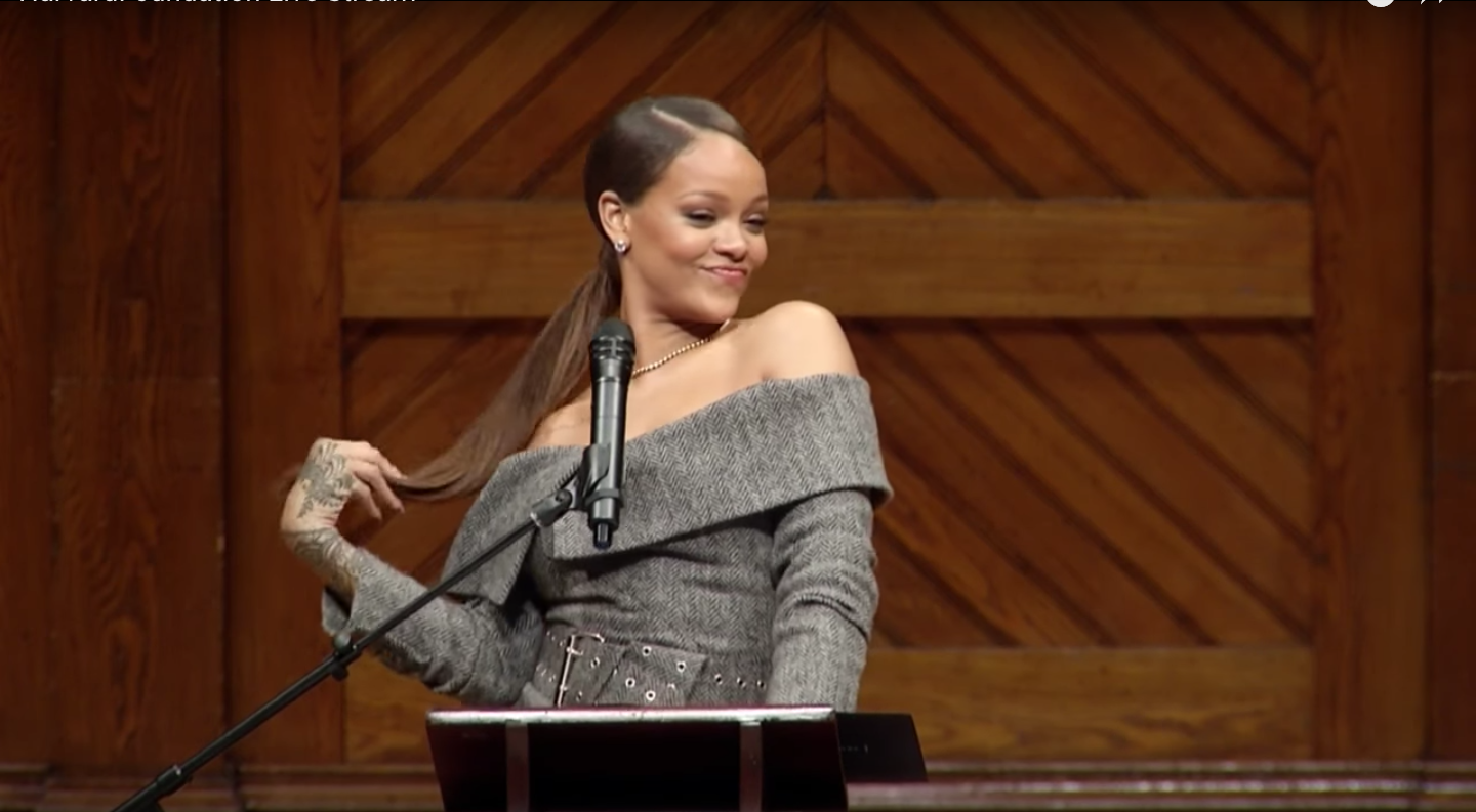 Rihanna Harvard