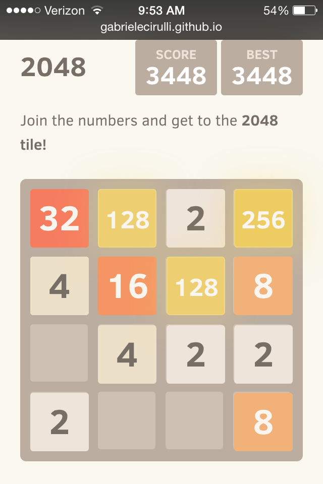 strategies for 2048