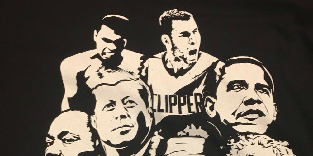 Blake Griffin pioneers shirt obama martin luther king muhammad ali