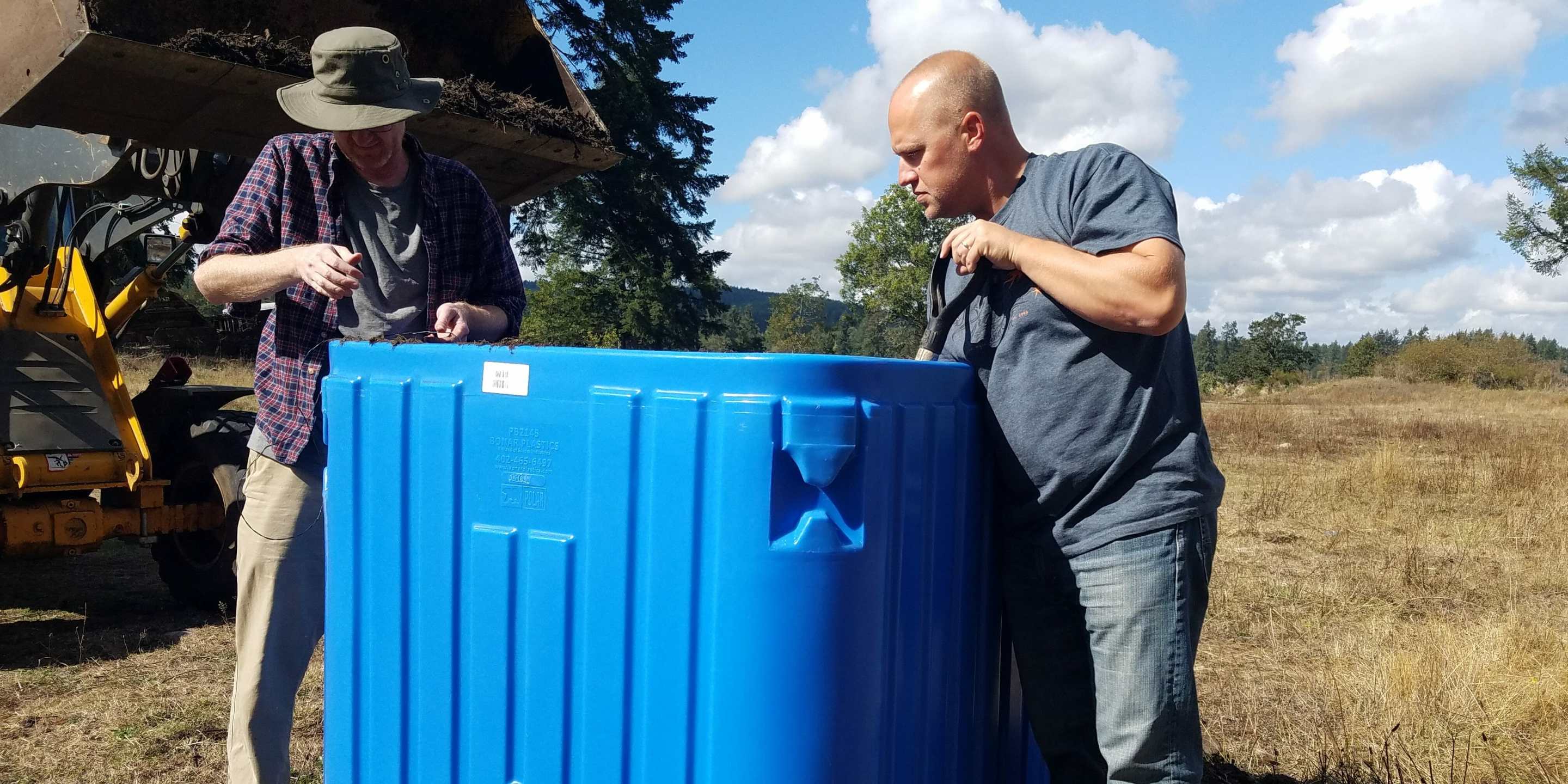 Rooted pet composting