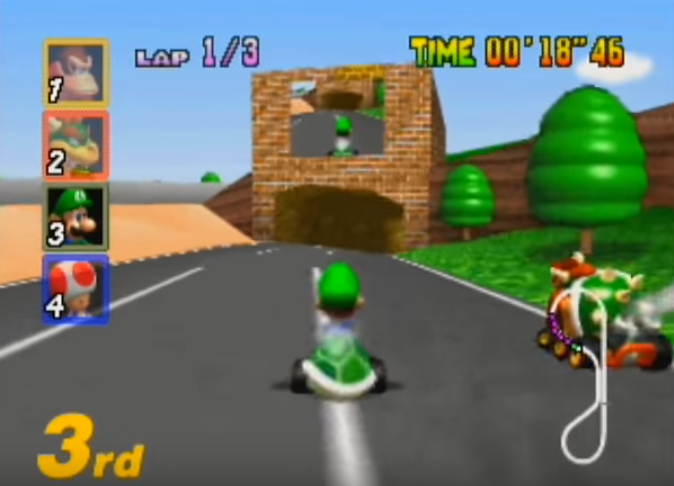 mario kart secret tracks