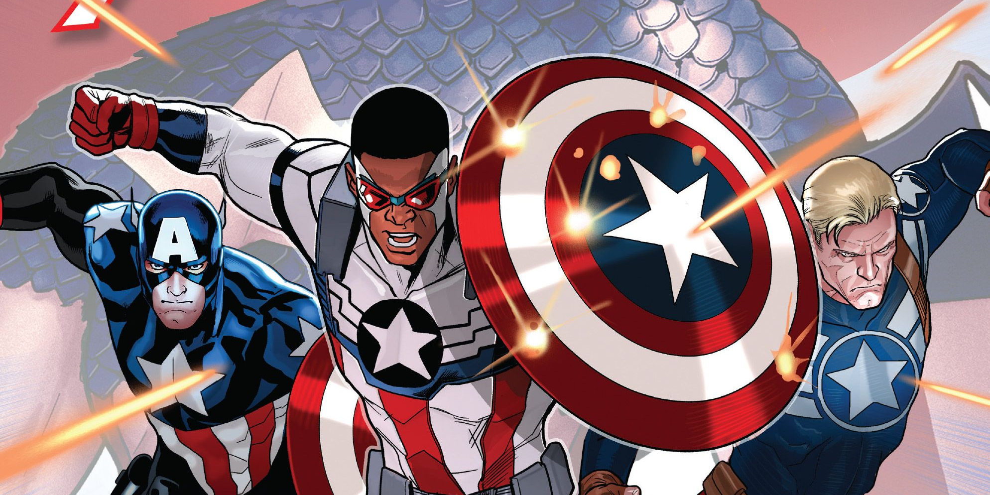 Captain America standoff